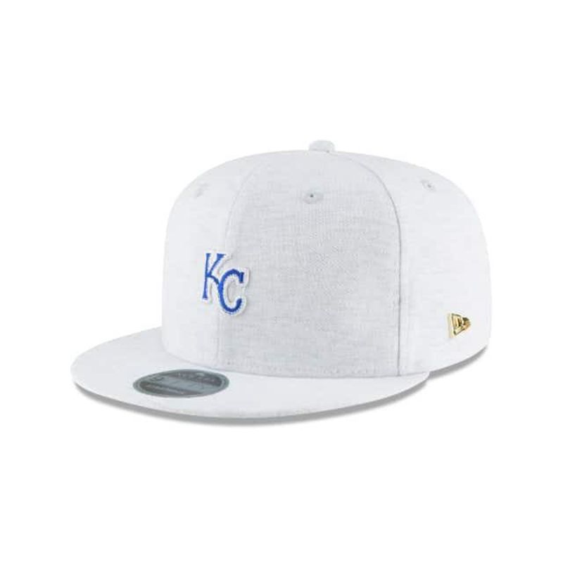 MLB Kansas City Royals Micro Stitch 9Fifty Snapback (CHM9161) - Grey New Era Caps